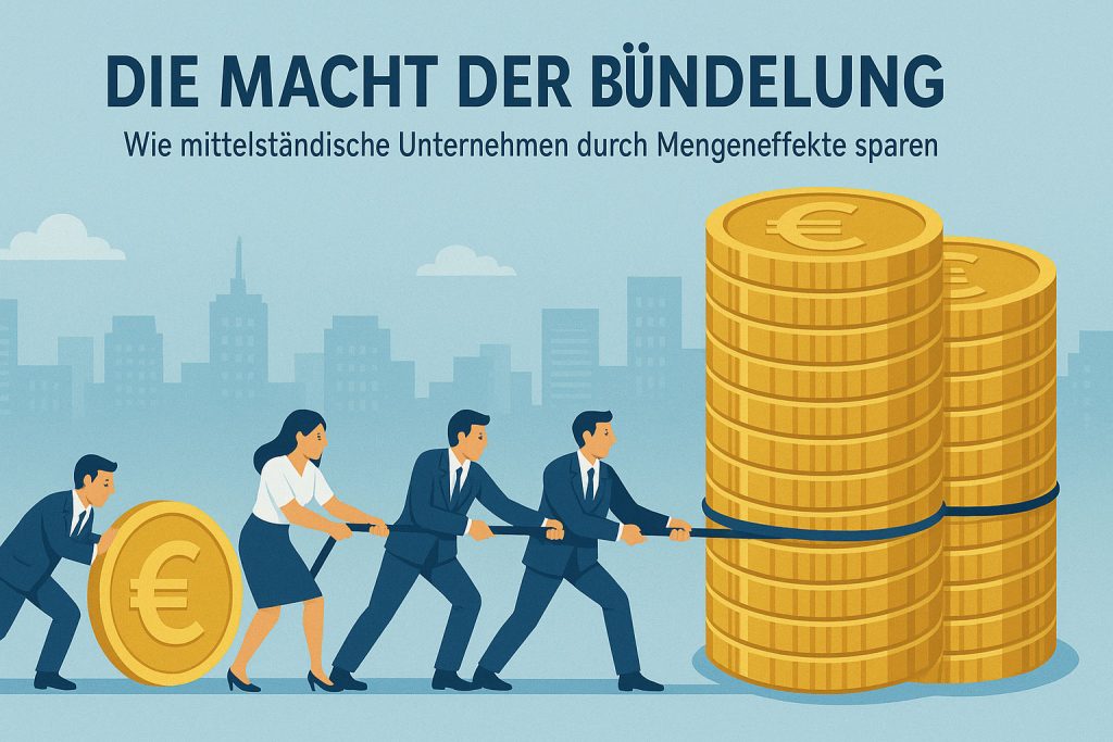 Mittelstand spart durch Bündelung Kosten