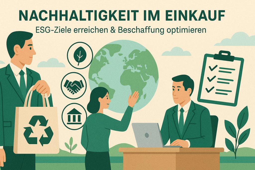 Nachhaltigkeit im Einkauf: ESG-Ziele erreichen