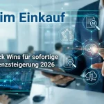 KI im Einkauf: 5 Quick Wins